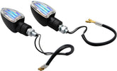 Bike It Short Stem Mini Spear Indicators With Black Body And Iridium Lens